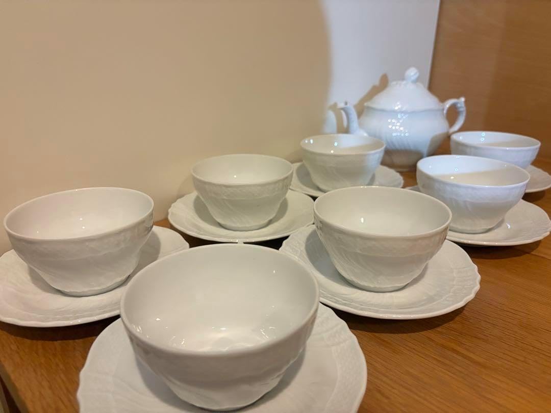 ベッキオホワイト スープカップ＆ソーサーペア 【公式通販】